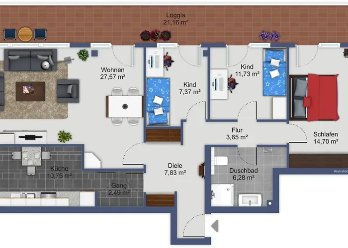 Haus Seebruecke Whg 1 Inkl Wlan Grömitz